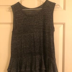 Flowy grey tank top